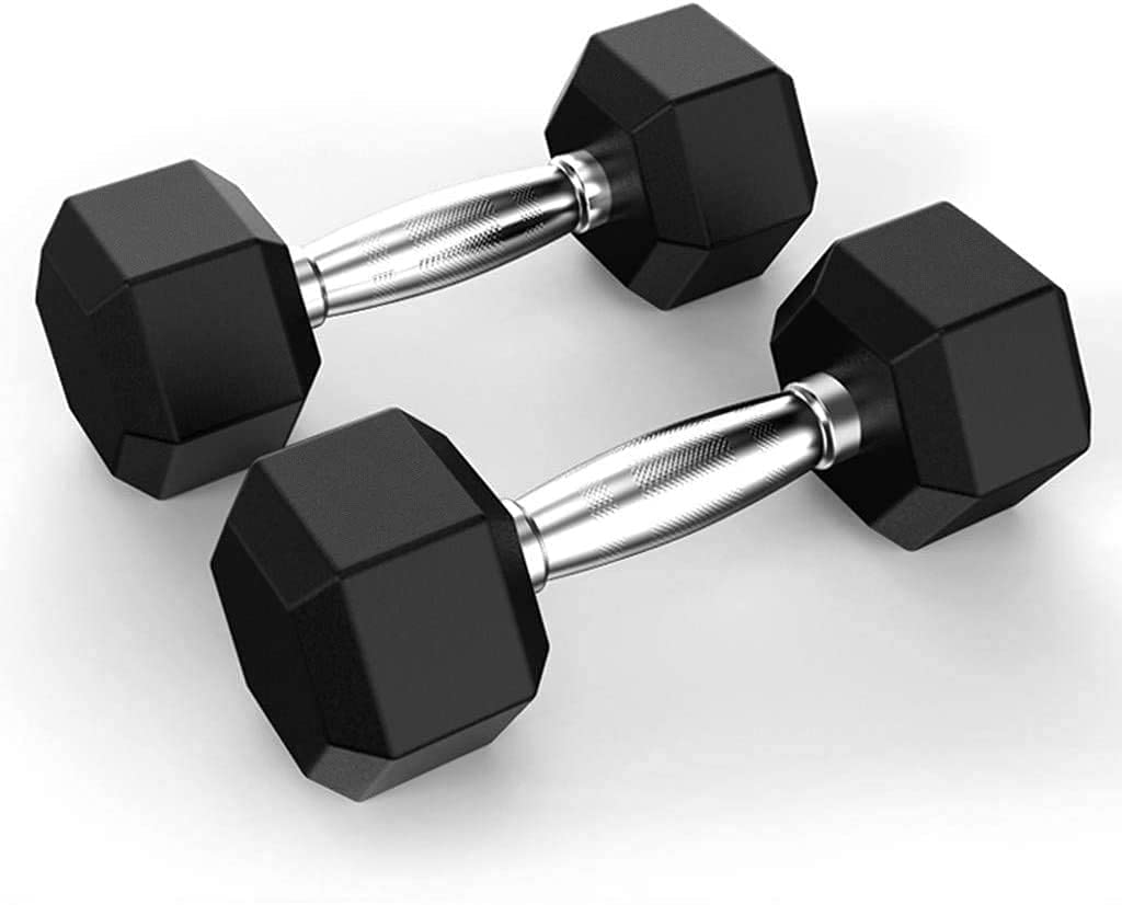 Rubberized Weight Dumbbells