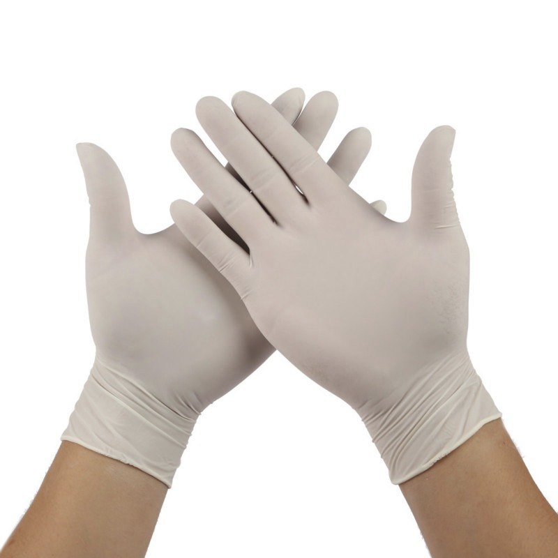 single use latex examination gloves